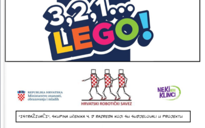 3,2,1  LEGO! – učenici 4.d razreda na državnoj smotri iz robotike