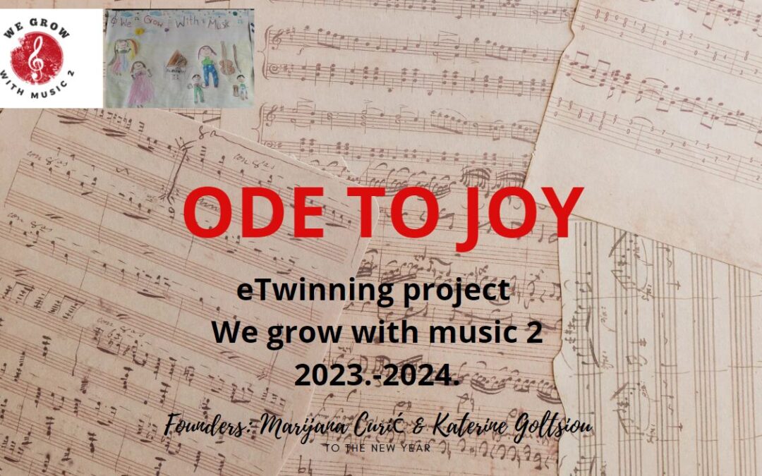 eTwinning projekt WE GROW WITH MUSIC 2