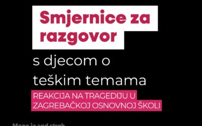 Smjernice za razgovor s djecom o teškim temama