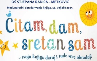 ČITAM, DAM, SRETAN SAM! – Akcija darivanja slikovnica i knjiga za djecu