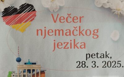 ODRŽANA JE VEČER NJEMAČKOG  JEZIKA