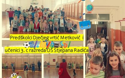 Posjet predškolaca Dječjeg vrtića Metković Osnovnoj školi  Stjepana Radića