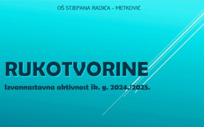 Izvannastavna skupina Rukotvorine