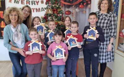 Blagdanski ugođaj u Područnoj školi Bijeli Vir