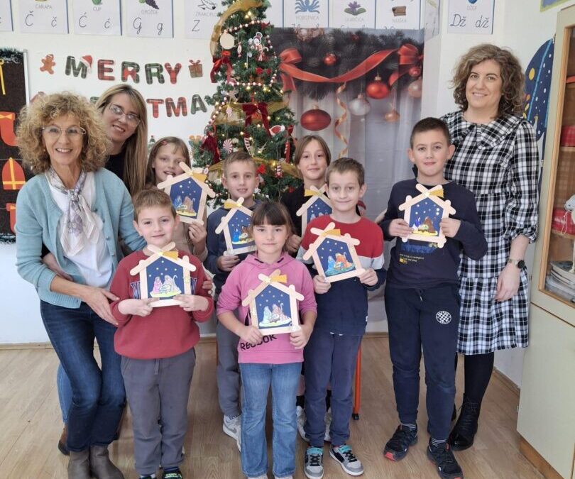 Blagdanski ugođaj u Područnoj školi Bijeli Vir 