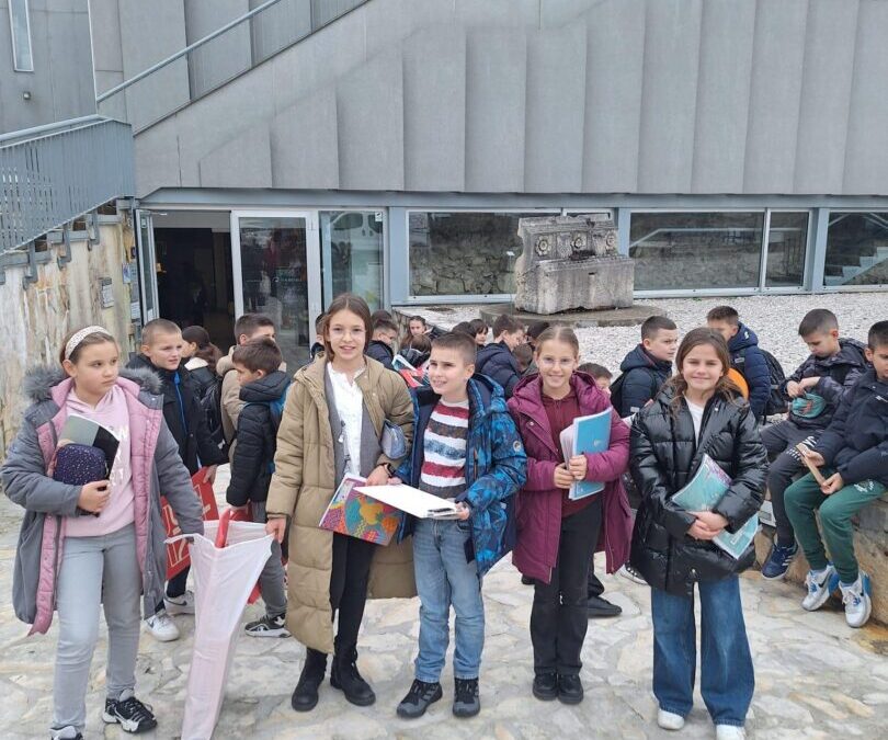 Posjet trećih razreda Arheološkom muzeju Narona