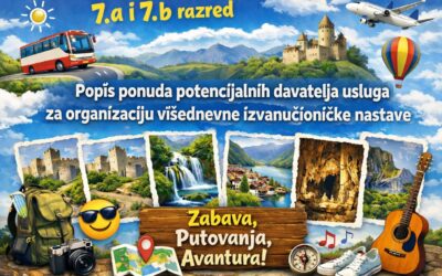 Popis ponuda potencijalnih davatelja usluga čije su ponude ispunile propisane uvjete iz javnog poziva za organizaciju višednevne izvanučioničke nastave br. 1/2026