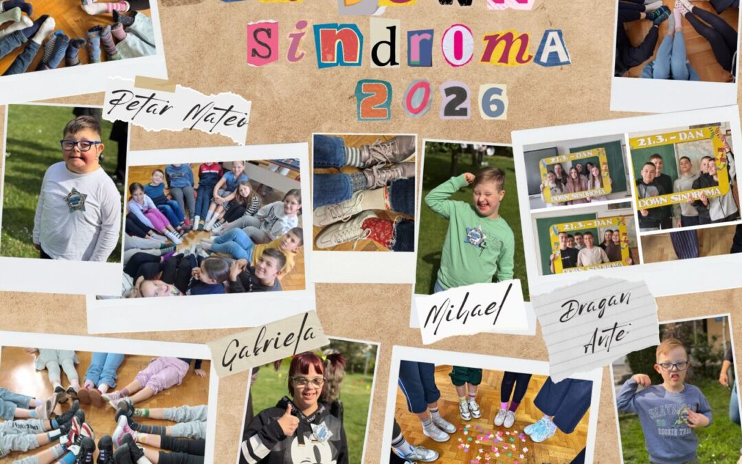 Dan šarenih čarapa – Svjetski dan osoba s Down sindromom 