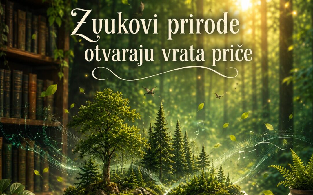 Soundscape u školskoj knjižnici: zvučnim krajolikom do čitanja, mašte i ekološke osviještenosti