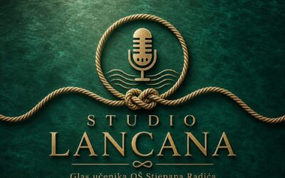Vizualni identitet Studija LANCANA – Glas učenika OŠ Stjepana Radića u digitalnom dobu