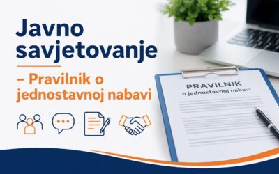 Javno savjetovanje – Pravilnik o jednostavnoj nabavi