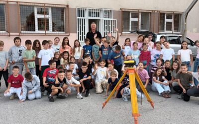 Posjet geodeta našoj školi